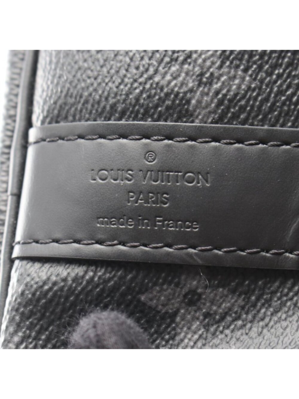 Louis Vuitton Boston Bag Keepall Bandouliere 45 Monogram Eclipse 2-Way Canvas - Picture 4 of 13